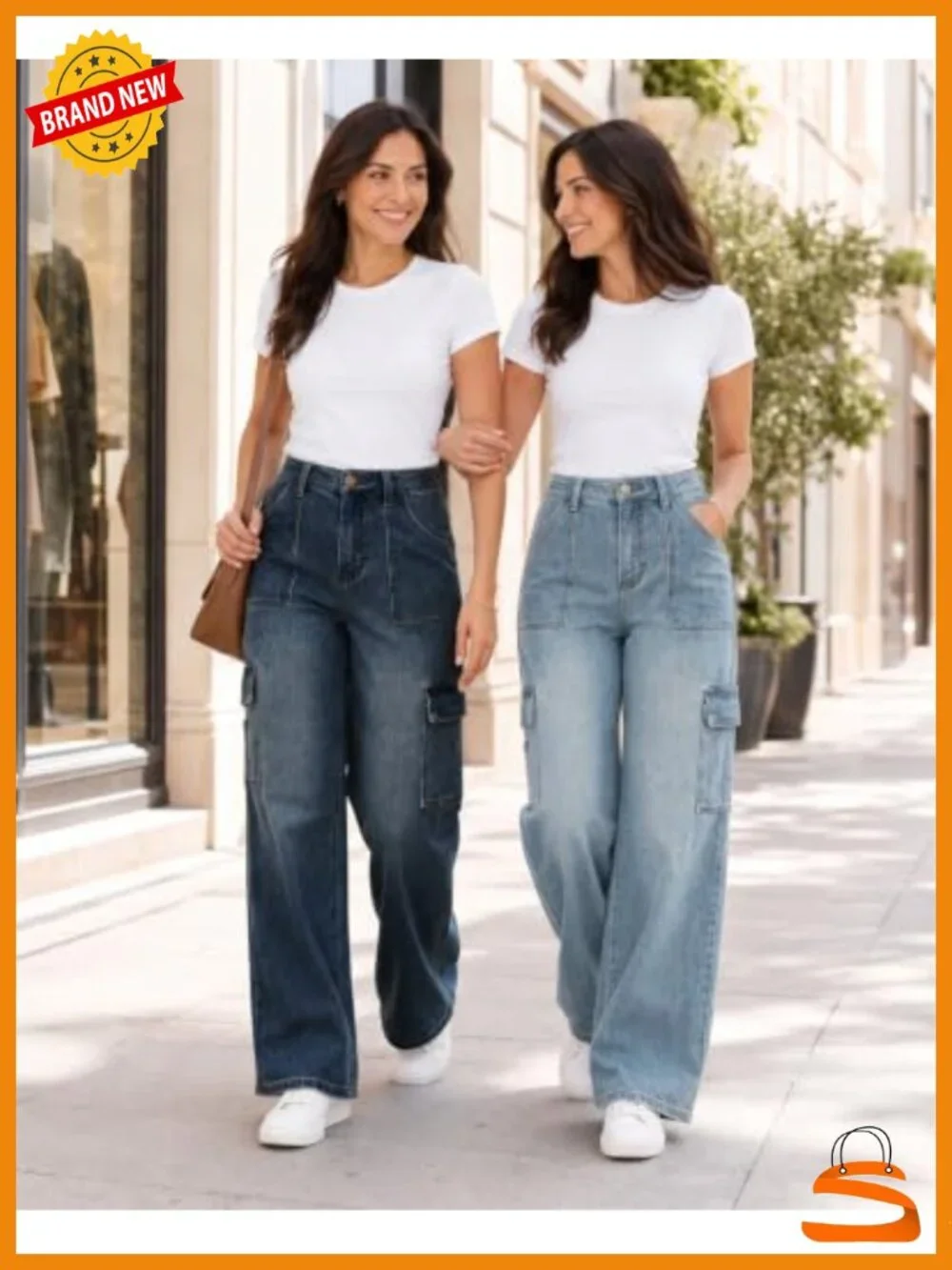 N/A polyester jeans**
